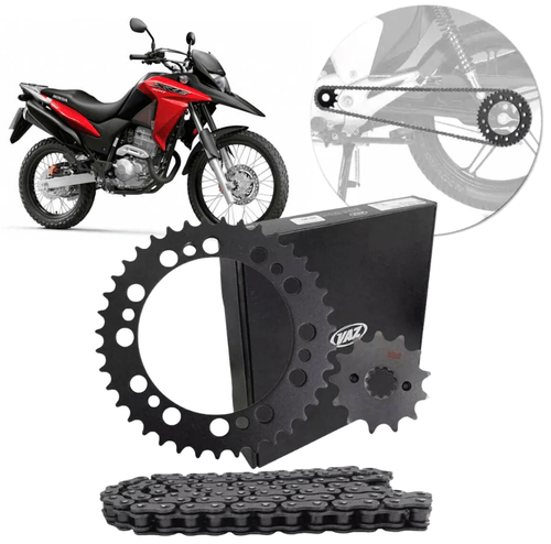 Kit Relação Transmissão Com Retentor Honda Xre 300