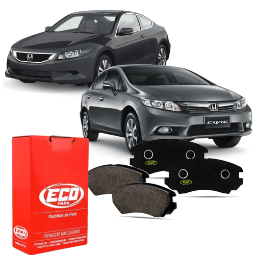 Pastilha Freio Traseiro Civic 1.8 2.0 2012 Accord 3.5 V6 2008