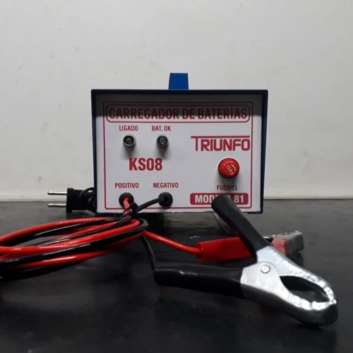 Carregador de Bateria Automotivo TRIUNFO Mod. 81 - 08 A