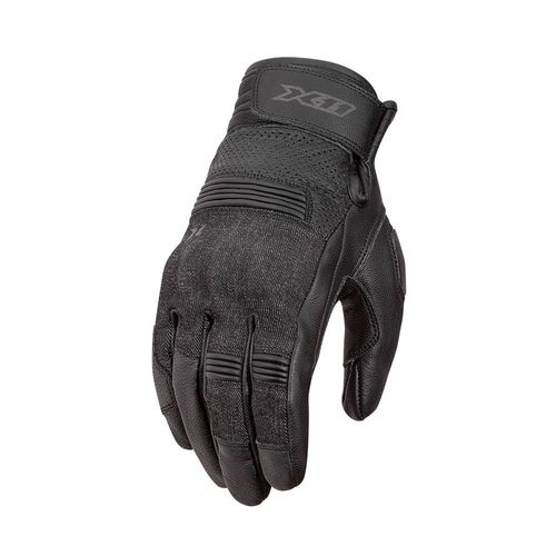 Luva x11 urban pro couro e jeans