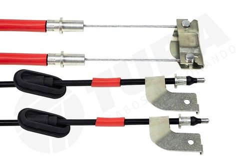 Cabo de freio de mão traseiro Onix 2013 em diante TUBA 7298