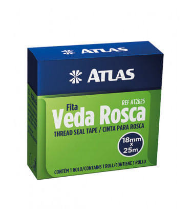 Fita Veda Rosca 12mmX10m Atlas