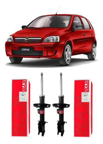 2 Amortecedor Suspensão Dianteira Corsa 2008 2009 2010 2011