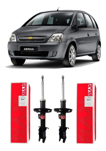 2 Amortecedor Suspensão Dianteira Meriva 2009 2010 2011 2012