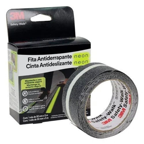 Fita Antiderrapante Neon 50mm x 5m