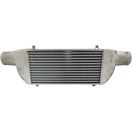 Intercooler Ar/Tamanho 400x190x50mm / Modelo A Colméia Tube & Fin/100% Alumínio/Entrada e Saída 3'/Produto - Confira Especificação