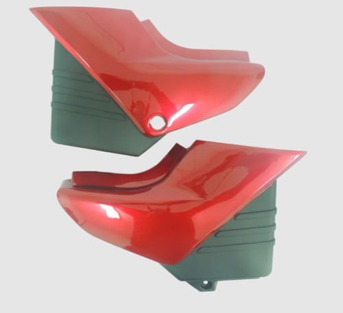 Lateral Ybr 125 2000 Vermelho