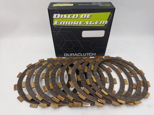 Kit 10 Discos De Embreagem Vs1400 Vs 1400glp Intruder 1400