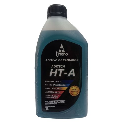 Aditivo para Radiador Tirreno Pronto para Uso HT-A Azul 1L