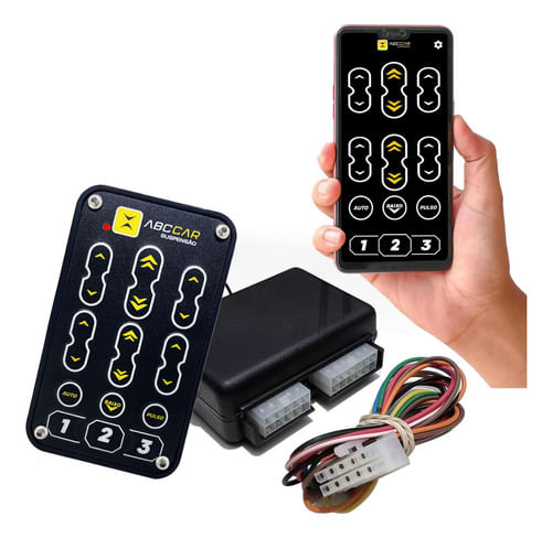 Controle Suspensão A Ar V2  Bluetooth Escort Sapão