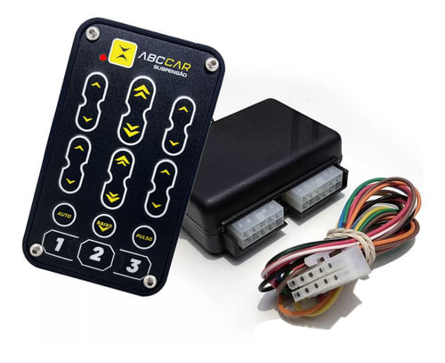 Controle Para Suspensão A Ar 8 Canais Voyage G5