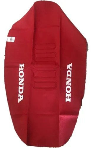 Capa Banco Honda Crf 150-230 Antiderrapante Vermelha