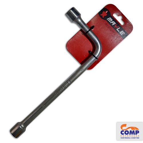 Chave de Biela L Mayle 16 mm Aço Gedore Vanádio Cromado Apertar Afrouxar Parafusos Resistência Eficiência 103016M