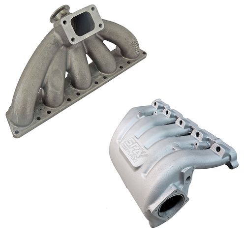 PRÉ-VENDA: Coletor de admissão plenum  + Coletor de escape para turbo para cima VW 2.5 5 cilindros T3