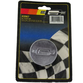 Tampa Plug Óleo - Cromada - MR. GASKET