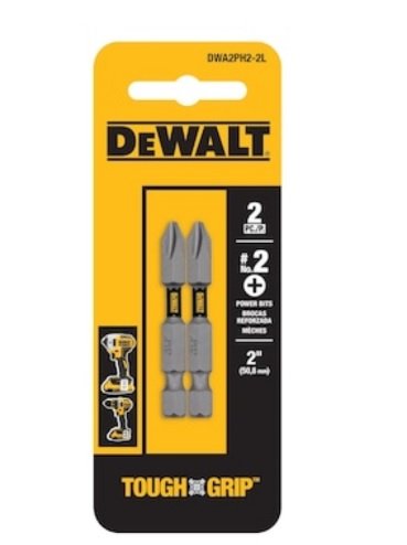 Ponta Phillips 2" Cartela com 02 Peças - Dewalt - DWA2PH2-2L