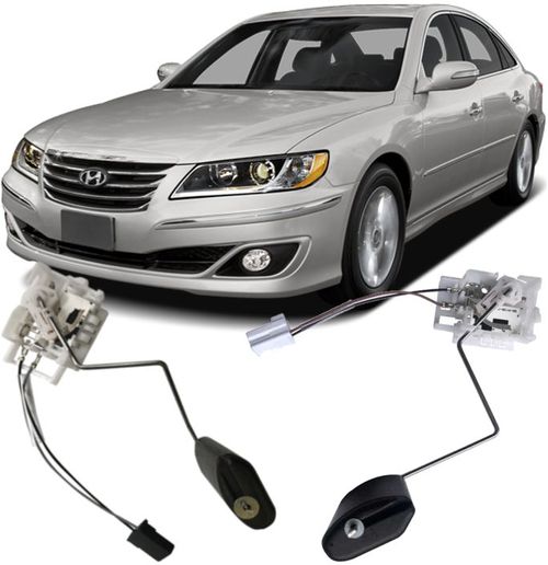 Kit Sensor de Nivel de Combustivel Principal e Auxiliar Azera 3.3 V6 de 2007 À 2011