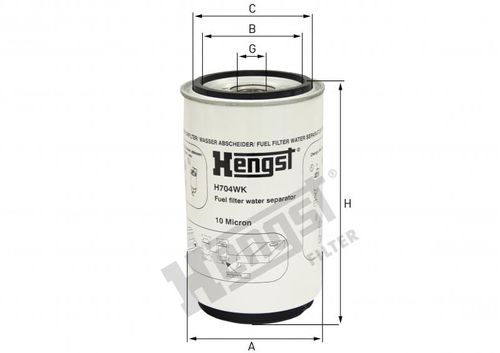 FILTRO RACOR TRACTOR/EUROCARGO/VERTI 124
