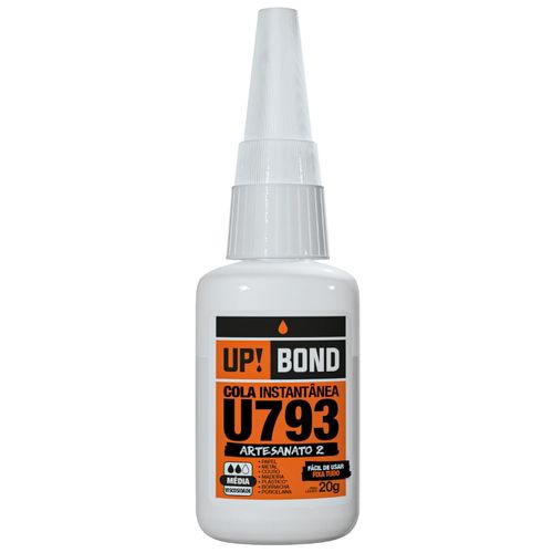 Cola instantanea 20 grs artesanato 2 - U793A2-20 - UP BOND
