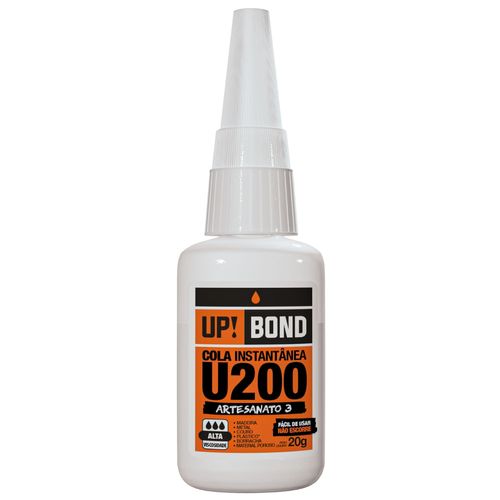 Cola instantanea 20 grs artesanato 3 - 200A3-20 - UP BOND
