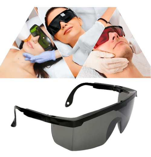 Par Óculos Proteção Contra Raio Laser Luz Pulsada Depilação