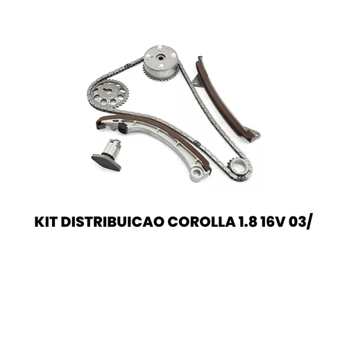KIT DISTRIBUICAO COROLLA 1.8 16V 03/