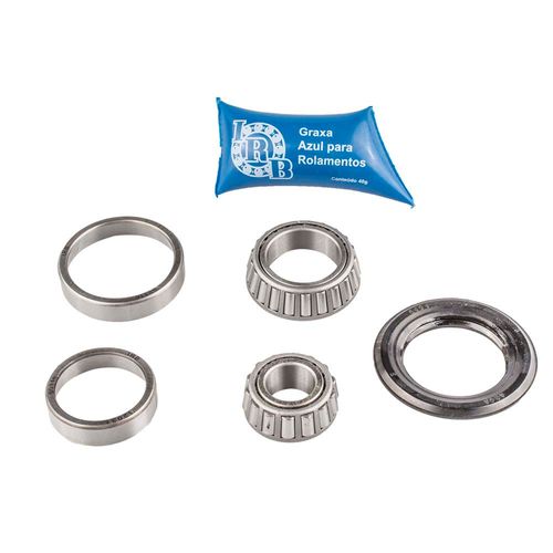 KIT ROLAMENTO RODA DIANT FUSCA 1500 4 FUROS - 94095 - IRB034N