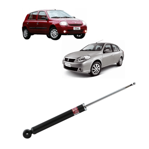 Amortecedor Traseiro Clio 1999/2011<br />Symbol 2009/2013