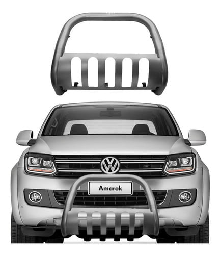 Para-choque De Impulsão Amarok Todos Onix Com Chapa