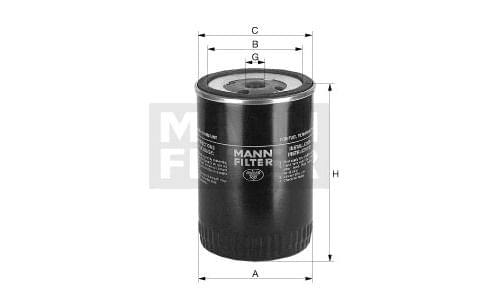 filtro de combustível wk 940/10 scania   / UN / Mann