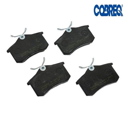 Jogo de Pastilhas do Freio Traseiro Golf Bora Beetle Jetta Passat Polo Virtus Fluence Megane Scenic Citroen C3 C4 DS3 DS4 Peugeot 307 308 405 e 2008