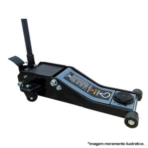 Macaco jacare 2,5 Ton Especial Rebaixado na cor preta - 0103JAC25BX - Potente