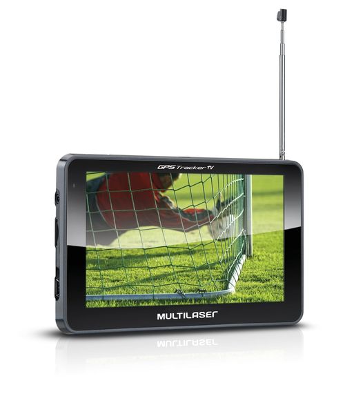 Navegador Gps Multilaser Tracker Iii Tela 5.0 Pol. Com Tv Digital - GP036