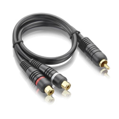 Cabo Y 1M E 2F 20Cm Audio  - Au504