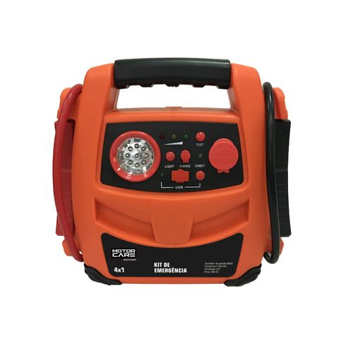 Kit de emergência 4 em 1 - Auxiliador de partidas 600R - AU621