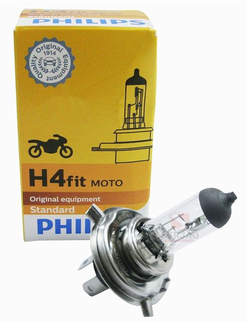 Lampada Farol H4 Titan Ybr Cbx250 Twister Fazer150 Fazer250 35/35w Philips Fit