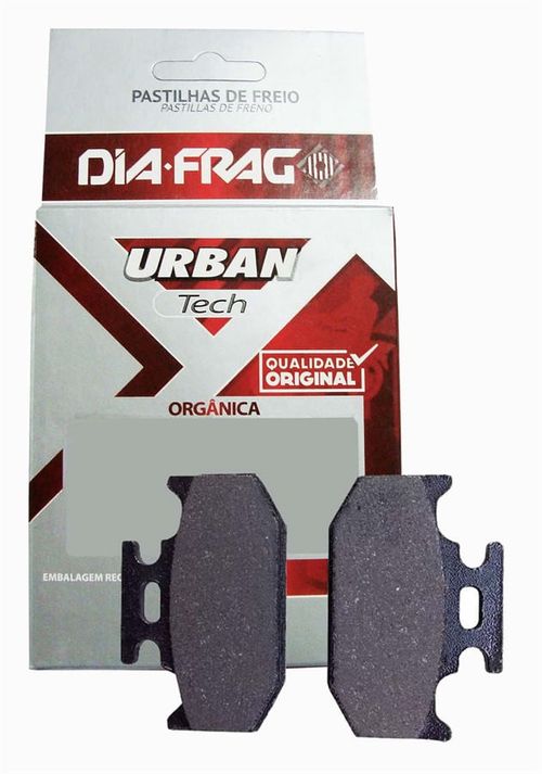 Pastilha Freio Lander Tenere Fazer 250 Crosser 150 Traseira Diafrag