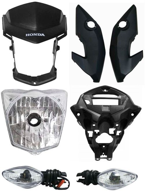 Kit Farol Fan 125 Fan 150 2014 2017 Titan 150 2014 2015 Fan 160 2016 Cores