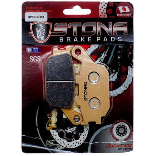 Pastilha Freio Hornet 07 Cb300 Xre300 Sh 300 Cbr900 Mt09 Stona