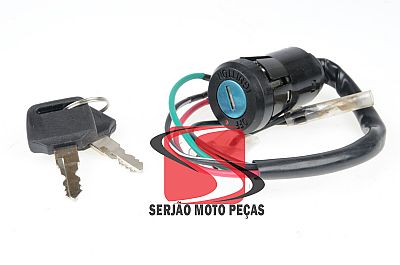 Chave Ignição Contato Cg125 Today Titan 125 1992 a 1999
