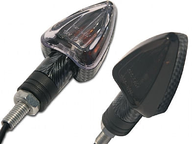 Mini Pisca Carbono Scud Modelo Runner Fume Lente Extra Par