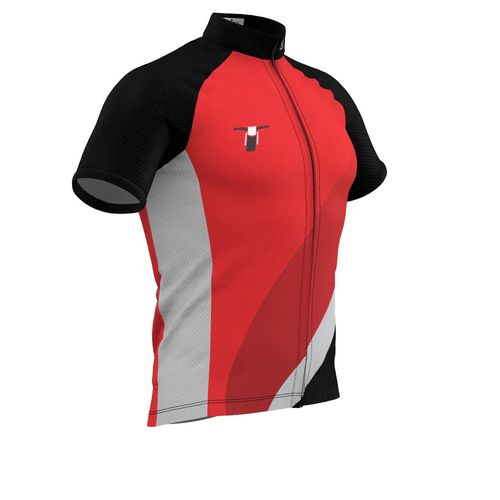 Camisa Bike Tribos e Trilhas Dry Tech Red - Vermelho - GG