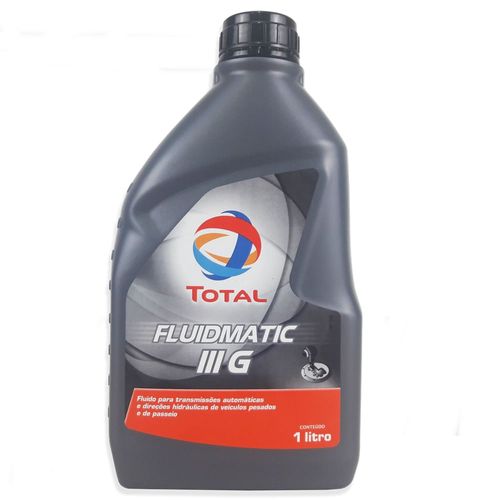 Óleo para Transmissões Automáticas e Direções Hidráulicas de Veículos Pesados e de Passeio Total Fluidmatic IIIG - 1L