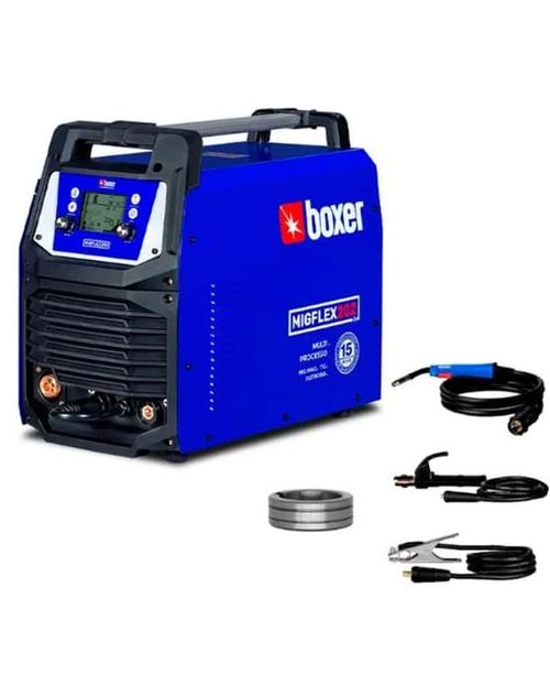 Máquina de Solda Boxer Multiprocesso Migflex 202S Bivolt - Boxer