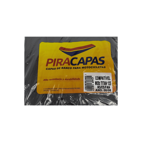 Capa De Banco Titan 125 2000 até 2004 / Fan 125 2005 até 2008 - Piracapas