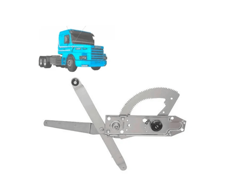 Maquina Vidro Cam Scania T R 1988 Ate 1997 Dir Manual