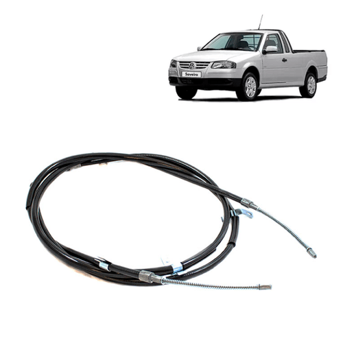 Cabo De Freio De Mao Saveiro G4 Traseiro Tambor  2005..