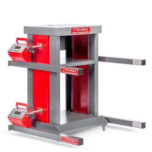 Alinhador Digital TECHMAX 4 cabeças com Rack ALD3