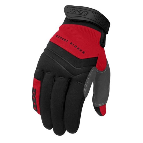 Luva X11 Nitro Win Preto/Vermelho