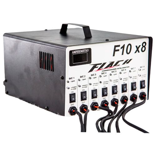 Carregador de Baterias Inteligente F10x8 - 12v